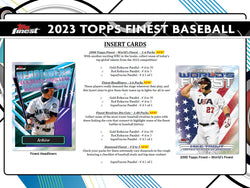 2023 TOPPS FINEST BASEBALL MASTER HOBBY BOX