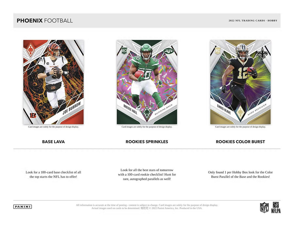 2022 Panini Phoenix Football Hobby 2022 Panini Phoenix Football Hobby