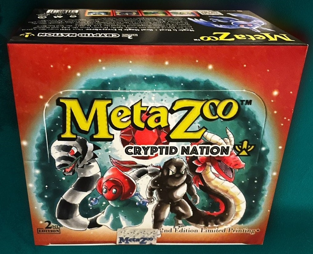 cryptid nation 1st edition booster box Cryptid Nations MetaZoo CCG 1st Edition Booster Box 36pks New Sealed Unopened Whatnot: Shop, Sell, Connect