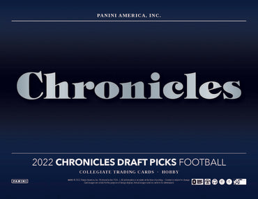 2022 PANINI CHRONICLES DRAFT PICK FOOTBALL