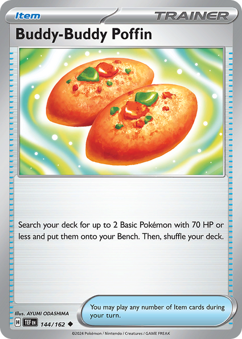 Buddy-Buddy Poffin (144/162) [League & Championship Cards]