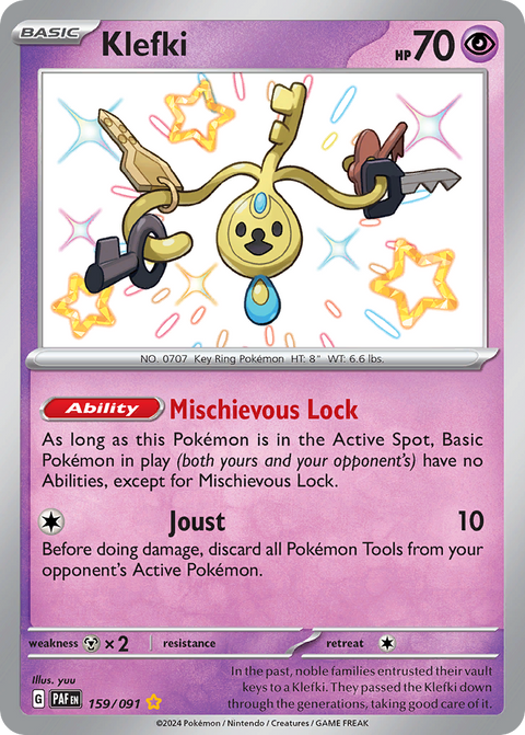 Klefki (159/091) [Scarlet & Violet: Paldean Fates]