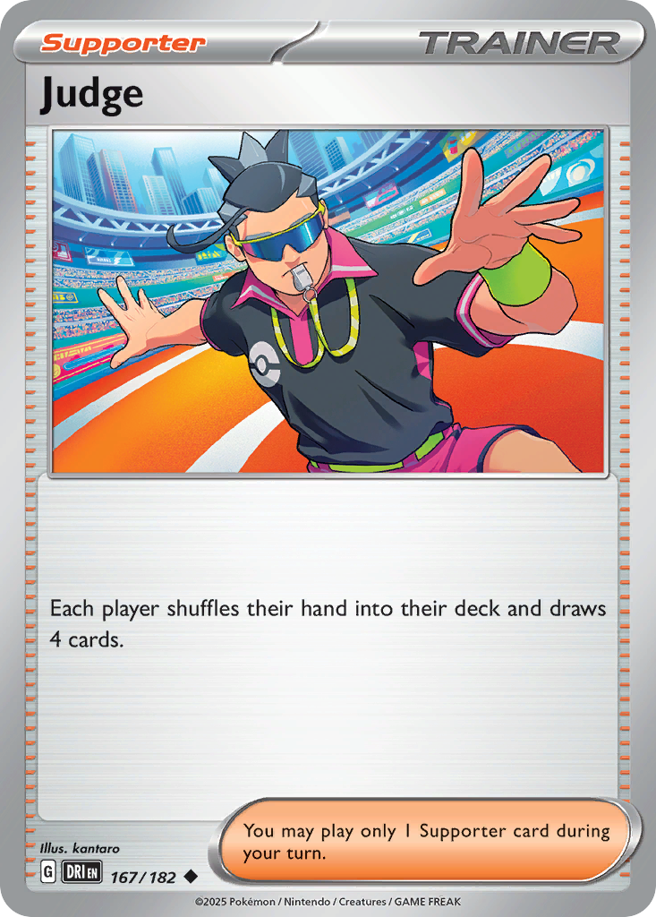 Judge (167/182) [Scarlet & Violet: Destined Rivals]