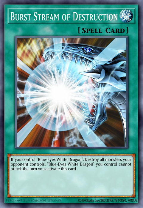 Burst Stream of Destruction (Unlimited Misprint) [SDWD-EN024] Common