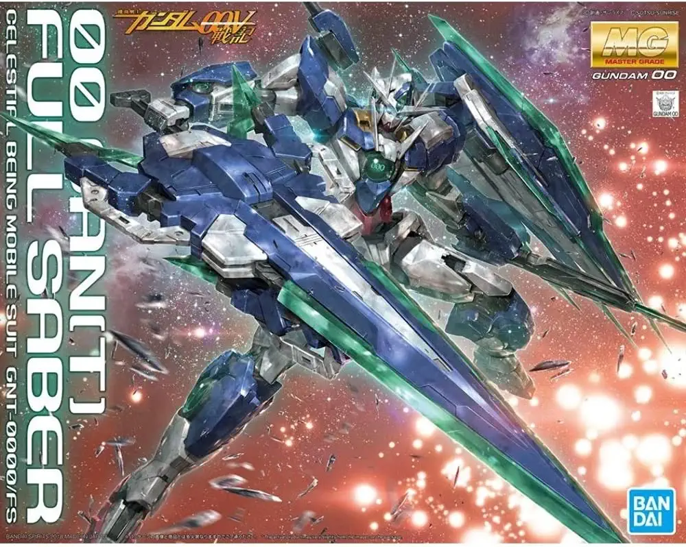 Bandai MG 1/100 00 QAN(T) Full Saber "Gundam 00V"