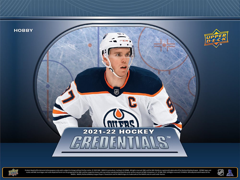 2022 UPPER DECK CREDENTIALS HOCKEY (AVAILABLE INSTORE)