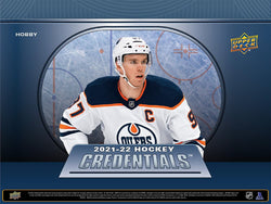 2022 UPPER DECK CREDENTIALS HOCKEY (AVAILABLE INSTORE)