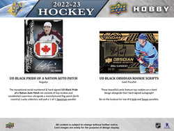 2022-23 UPPER DECK SPX HOCKEY HOBBY BOX