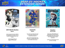 2022-23 UPPER DECK EXTENDED HOCKEY HOBBY BOX (AVAIL IN-STORE)