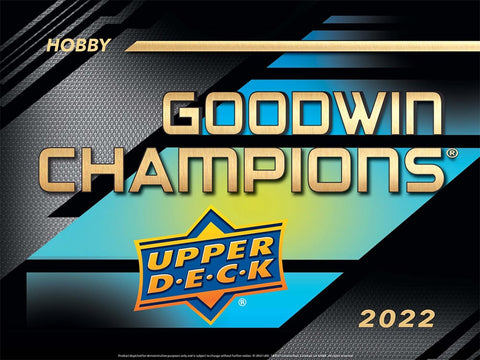 2022 UPPER DECK GOODWIN CHAMPIONS HOBBY BOX