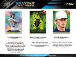 2022 UPPER DECK GOODWIN CHAMPIONS HOBBY BOX (AVAILABLE IN-STORE)