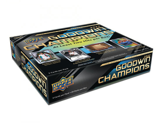 2022 UPPER DECK GOODWIN CHAMPIONS HOBBY BOX (AVAILABLE IN-STORE)