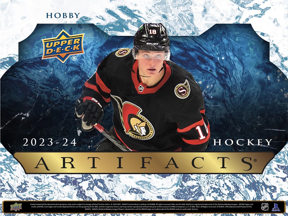 2023-24 UPPER DECK ARTIFACTS HOCKEY HOBBY BOX