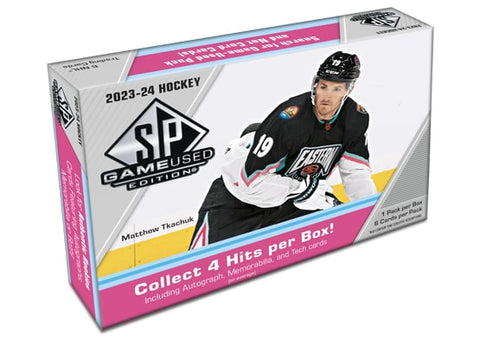2023-24 Upper Deck SP Game Used Hockey Hobby Box