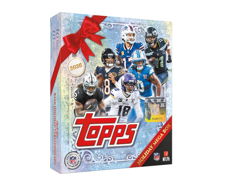 2026 Topps Holiday Football Mega Box