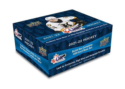 2021-22 Upper Deck CHL Hockey Hobby Box
