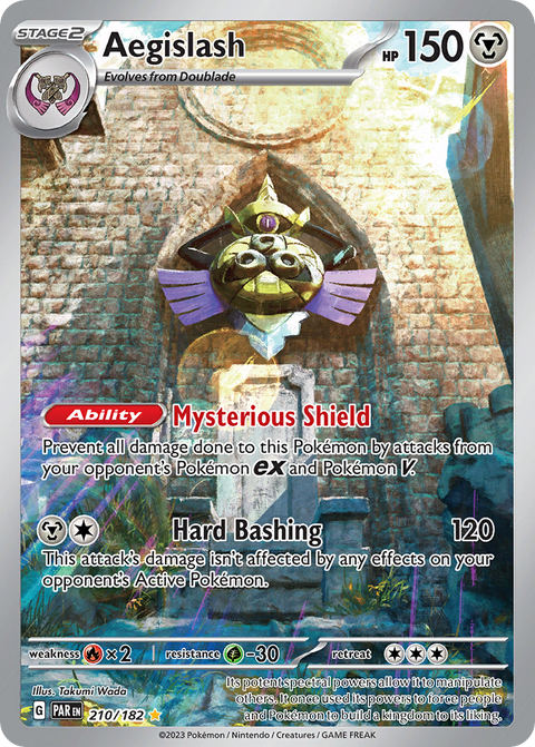 Aegislash (210/182) [Scarlet & Violet: Paradox Rift]