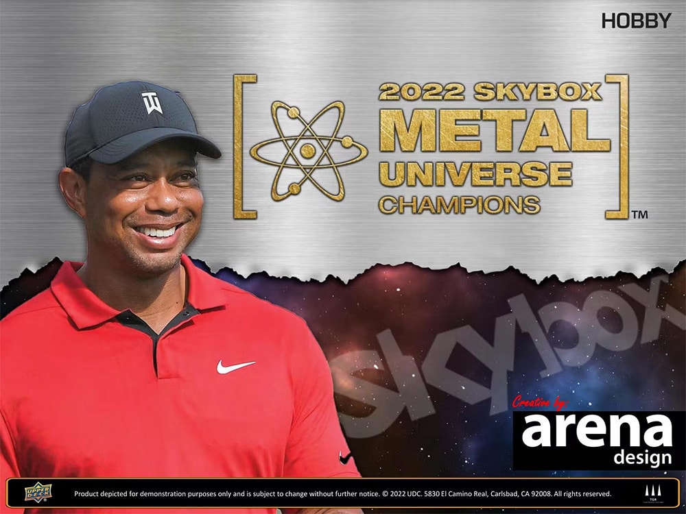 2022 UPPER DECK SKYBOX METAL UNIVERSE CHAMPIONS HOBBY BOX - AVAILABLE INSTORE