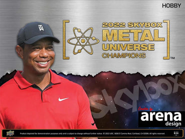 2022 UPPER DECK SKYBOX METAL UNIVERSE CHAMPIONS HOBBY BOX - AVAILABLE INSTORE