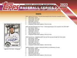 2023 TOPPS SERIES 2 BASEBALL HOBBY BOX