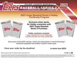 2023 TOPPS SERIES 2 BASEBALL HOBBY BOX