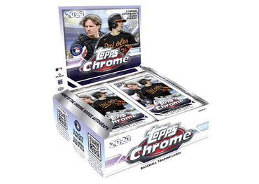 2023 TOPPS CHROME BASEBALL JUMBO HOBBY BOX