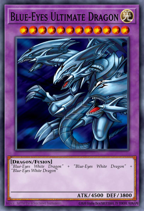 Blue-Eyes Ultimate Dragon (Unlimited Misprint) [SDWD-EN034] Common