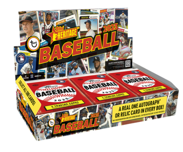 2023 TOPPS HERITAGE BASEBALL HOBBY BOX