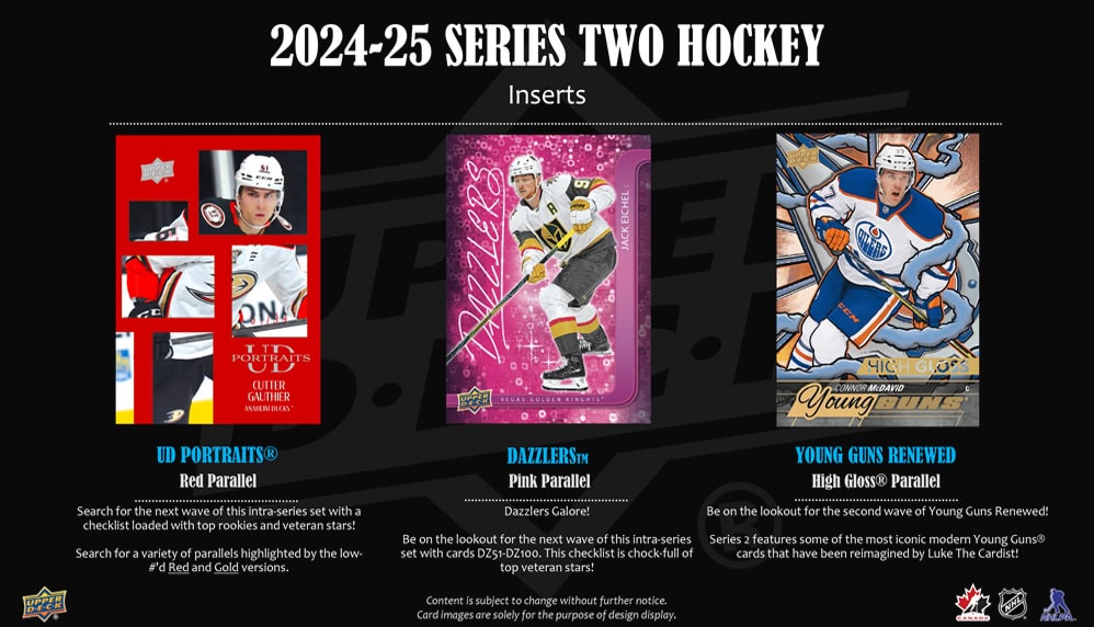 2024-25 Upper Deck Series 2 Hobby Box  (Available Instore)