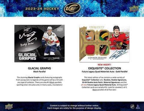 2023-24 UPPER DECK ICE HOCKEY HOBBY BOX