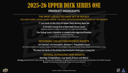 2025-26 Upper Deck Series 1 Hobby Box  (Available Instore)