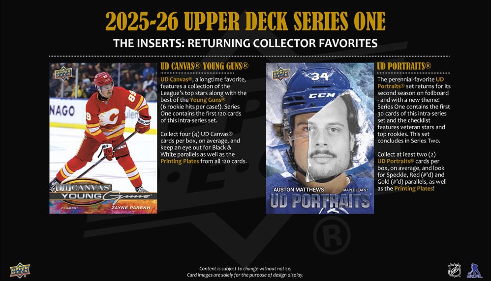 2025-26 Upper Deck Series 1 Hobby Box  (Available Instore)