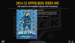 2025-26 Upper Deck Series 1 Hobby Box  (Available Instore)