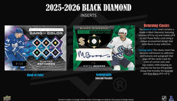 2025-26 Upper Deck Black Diamond Hobby Box  (Available Instore)