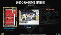 2025-26 Upper Deck Black Diamond Hobby Box  (Available Instore)