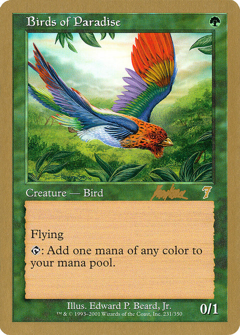 Birds of Paradise (Sim Han How) [World Championship Decks 2002]