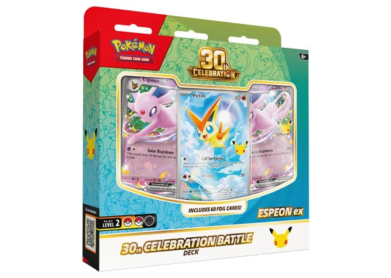Pokemon 30th Celebration Espeon Ex Battle Deck