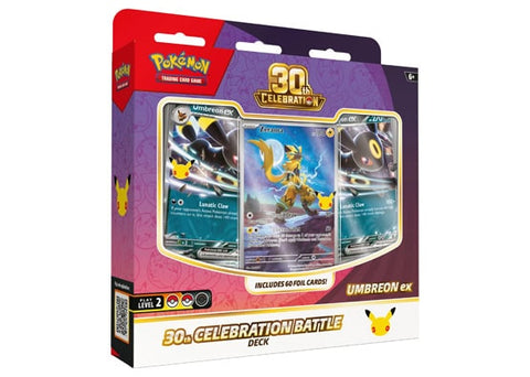 Pokemon 30th Celebration Umbreon Ex Battle Deck