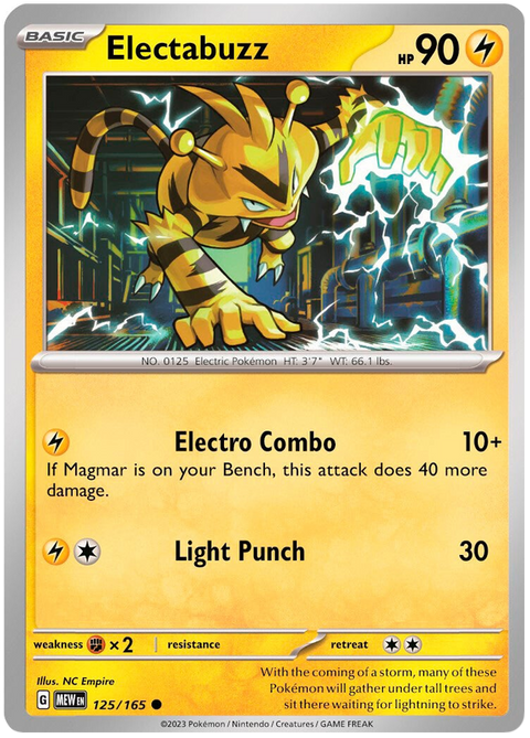 Electabuzz (125/165) [Scarlet & Violet 151]