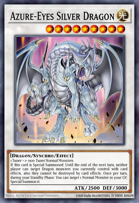 Azure-Eyes Silver Dragon (Unlimited Misprint) [SDWD-EN039] Common