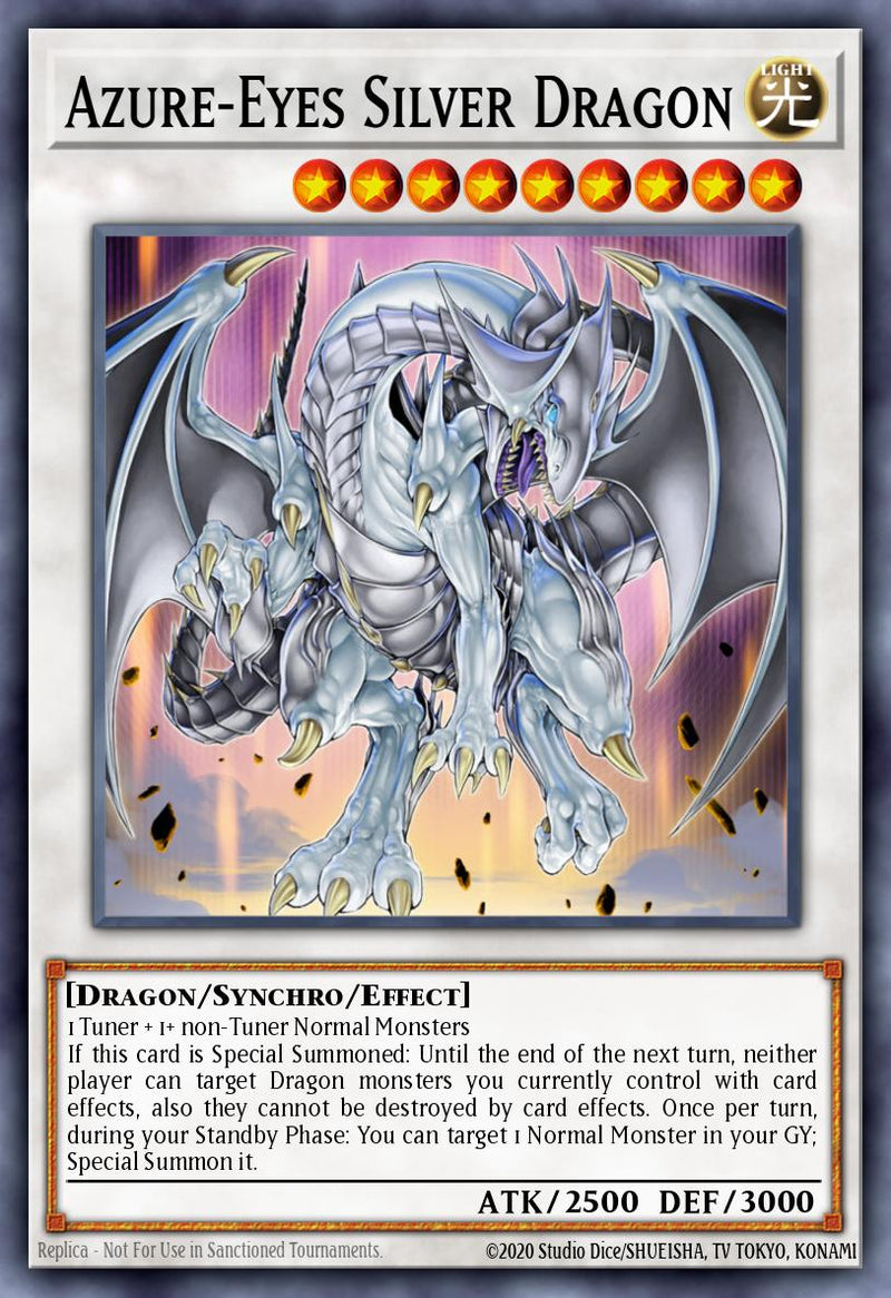 Azure-Eyes Silver Dragon (Unlimited Misprint) [SDWD-EN039] Common