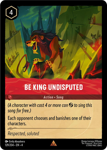 Be King Undisputed (129/204) [Ursula's Return]
