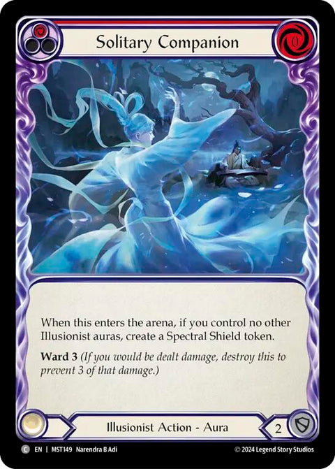 Solitary Companion (Red) [MST149] (Part the Mistveil)  Rainbow Foil