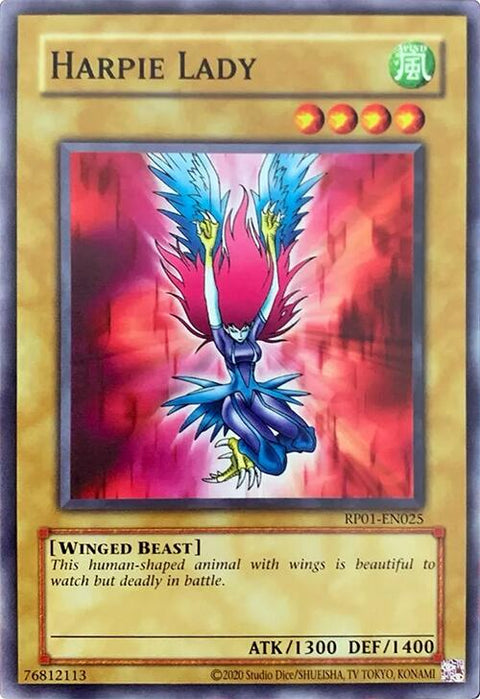 Harpie Lady [RP01-EN025] Common