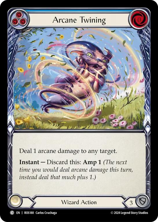 Arcane Twining (Blue) [ROS188] (Rosetta)