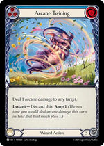 Arcane Twining (Blue) [VER023] (Rosetta Verdance Blitz Deck)