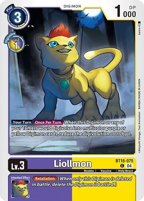 Liollmon [BT18-075] [Release Special Booster Ver.2.0]