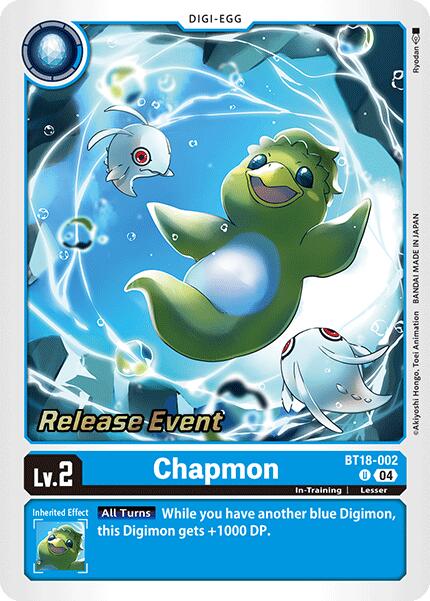 Chapmon [BT18-002] [Release Special Booster Ver.2.0 Promos]