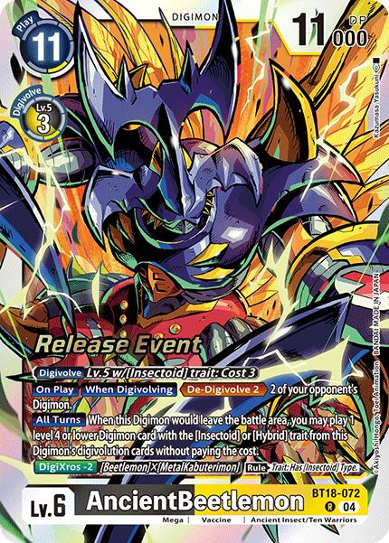 AncientBeetlemon [BT18-072] [Release Special Booster Ver.2.0 Promos]