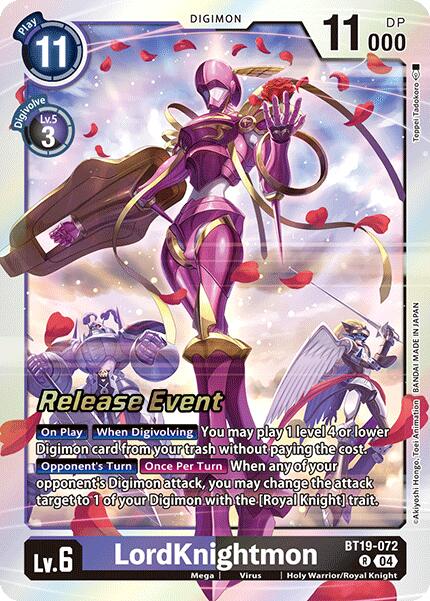 LordKnightmon [BT19-072] [Release Special Booster Ver.2.0 Promos]